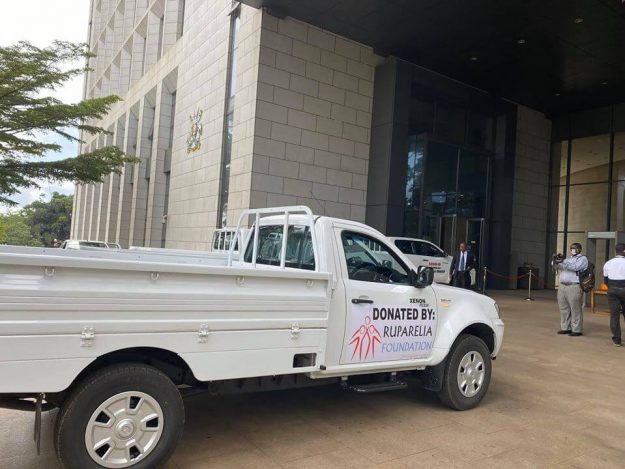 Ruparelia Foundation donotion to through the CoronaVirus pandemic