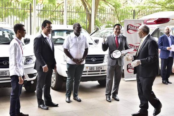 Ruparelia Foundation donotion to through the CoronaVirus pandemic