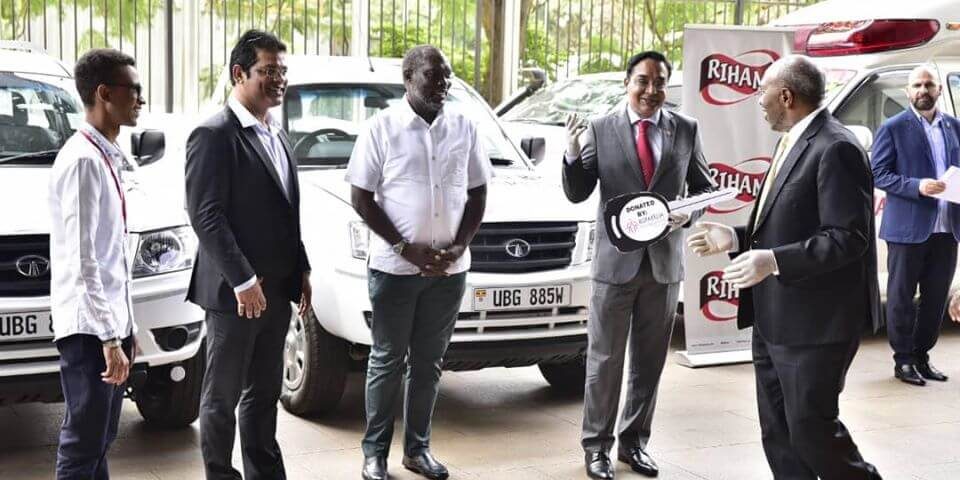 Ruparelia Foundation donotion to through the CoronaVirus pandemic