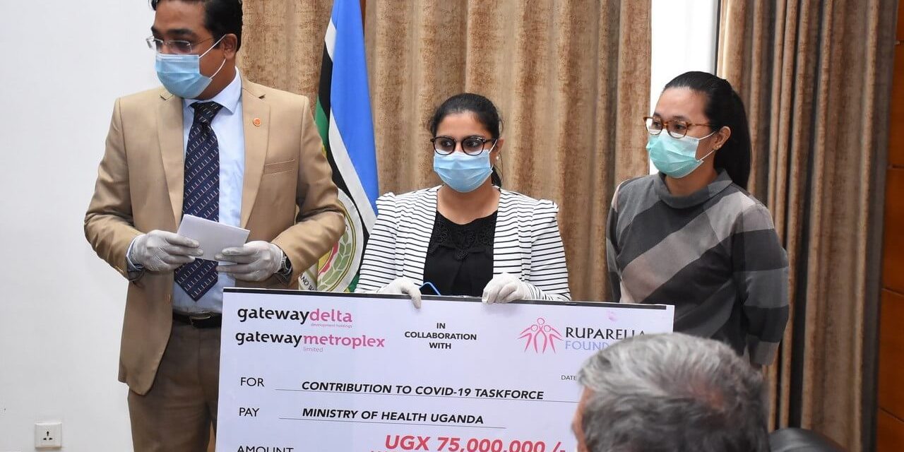 Ruparelia Foundation, Gateway Metroplex & Gateway Delta - Donations