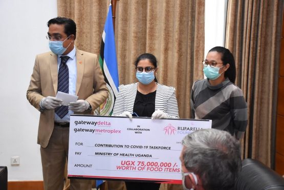 Ruparelia Foundation, Gateway Metroplex & Gateway Delta - Donations