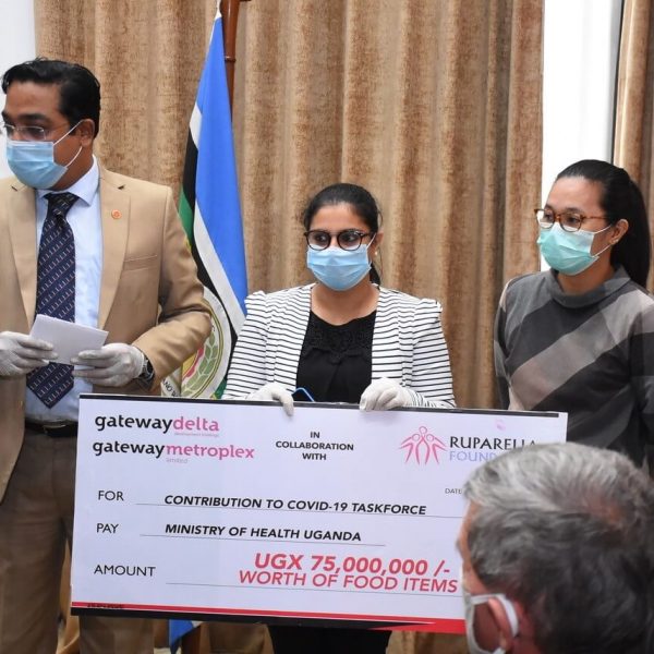 Ruparelia Foundation, Gateway Metroplex & Gateway Delta - Donations